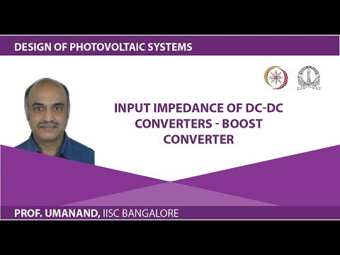 Input impedance of Boost converter