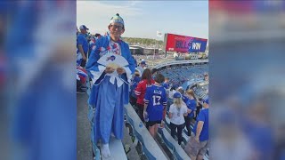 Bills superfan from Japan visits Buffalo for 1st football game