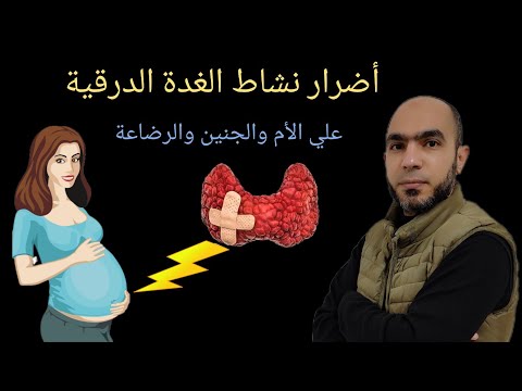 نشاط الغدة الدرقية والحمل Thyrotoxicosis with pregnancy محذورات مهمة د يوسف الملاحي