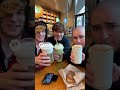 They're at starbucks