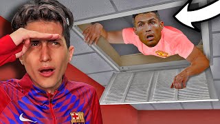 واخيراً أول لعبة غميضة في كرة القدم ضد 30 لاعب 🔥 !!