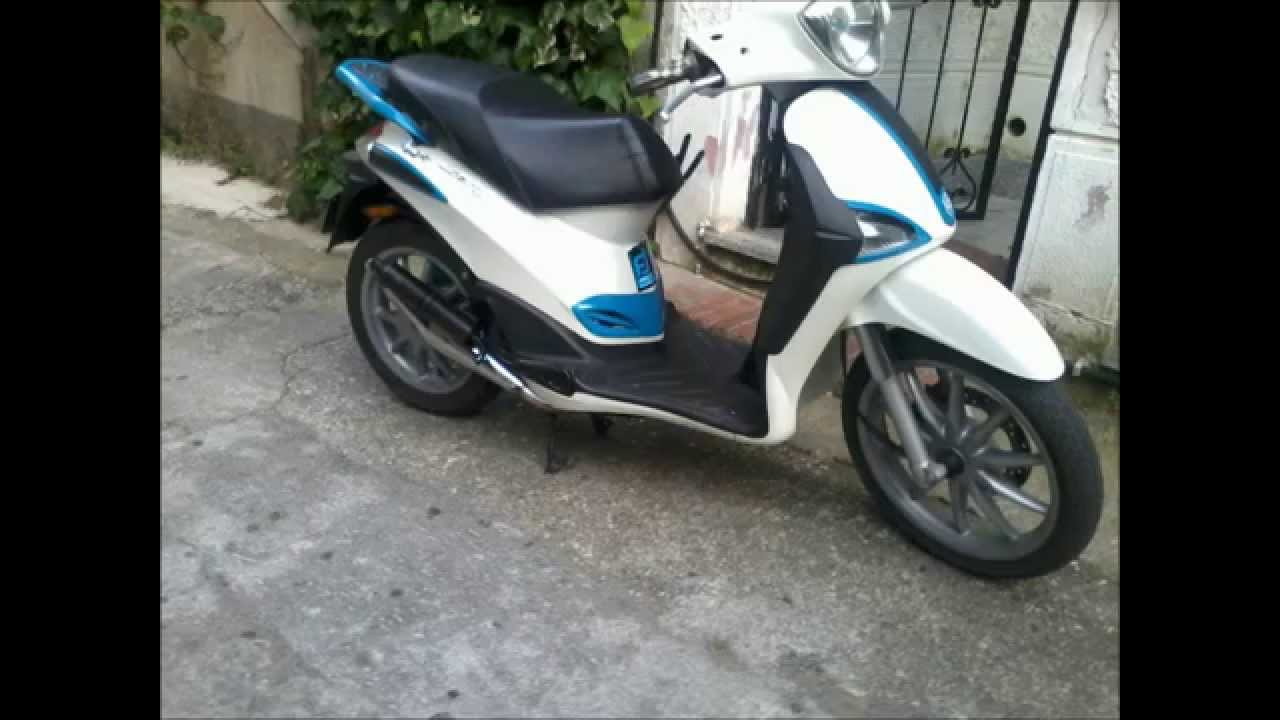 il mio liberty piaggio 2012 tuning weaxs YouTube