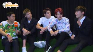 BTS chats to Andy Trieu at SBS PopAsia HQ