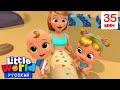 На Пляже | 35 минут | Нина и Нико – Little World Русский