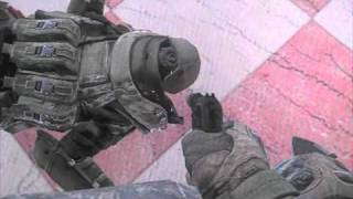COD6 MW2 (Slow-mo inclu) Juggernaut glitch kill with USP45