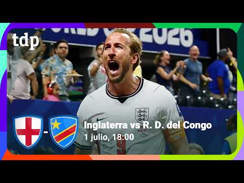 Resumen Inglaterra vs RD del Congo
