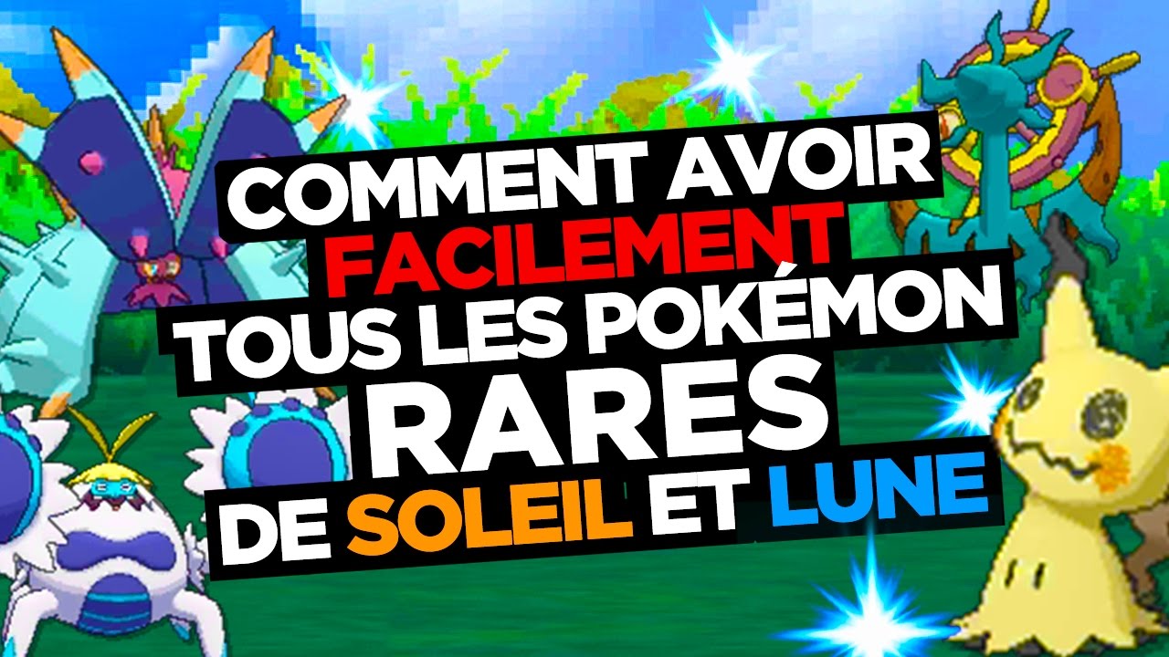 Comment Faire Pour Avoir Pokemon Random Soleil Et Lune