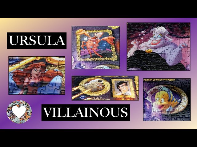 Puzzle 1000 Pièces Disney Villainous Ursula Ravensburger N°150274