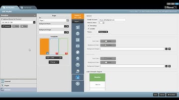 Vivitek Digital Signage Solution -  NovoDS Setup Google Calendar on the Playlist
