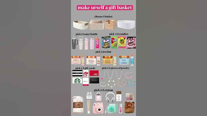 Make a gift basket!! | #foryou #trending