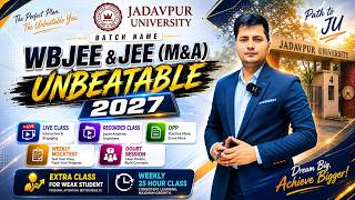 WBJEE & JEE Mains & Advanced Unbeatable 2027 Batch | WBJEE Offline Residential Course | WBJEE Online