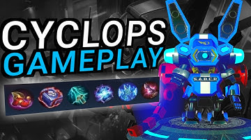 Powerful Midlane Cyclops 100% Killing Machine!! - Build Gameplay Cyclops - MLBB