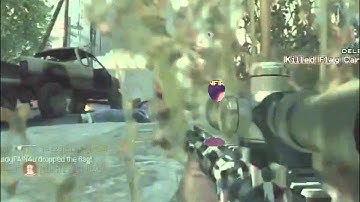 Barret .50 Cal/MSR MW3 Quickscope Montage 9 Man Feed !