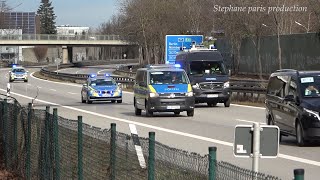 Munich La Police Ferme Une Autoroute Pour Larrivee Du Convoi De Volodymyr Zelensky