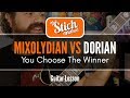 Modes: Mixolydian VS Dorian Guitar Lesson