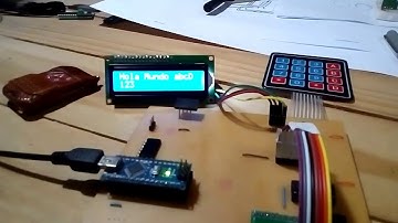 Teclado, LCD con Arduino y el PCF8574 (#2)