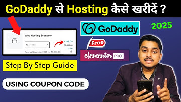 Godaddy se Hosting & Domain Kaise Kharide 2025 | How to Buy Web Hosting From GoDaddy | Cheap Hosting