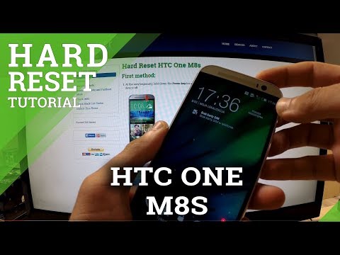 Hard Reset HTC One M8s - master reset tutorial
