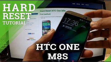 Hard Reset HTC One M8s - master reset tutorial