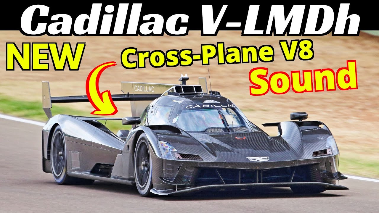 NEW 2024 Cadillac V-LMDh EVO Hypercar Testing at Imola Circuit - EPIC Cross-Plane V8 Sound! 🔊