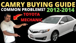 20122014 Toyota Camry Buying Guide