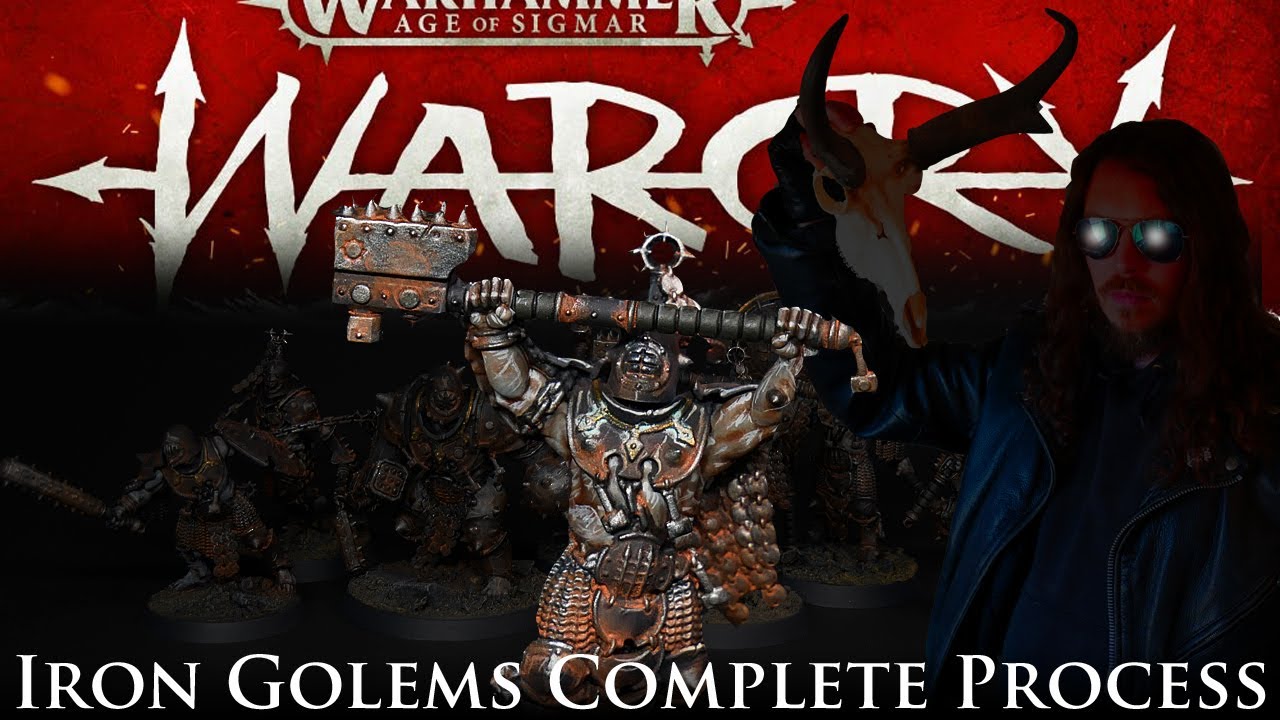 Warcry Iron Golems Complete Process YouTube