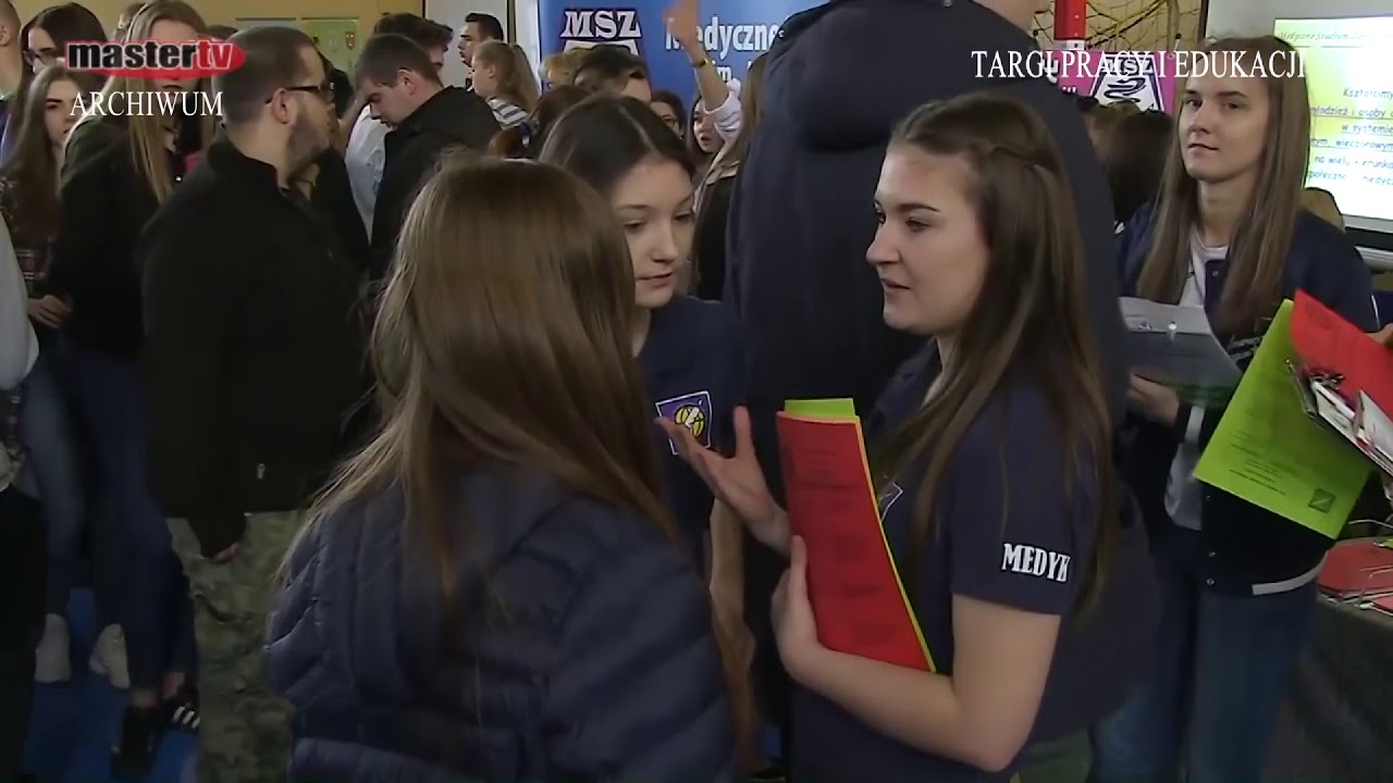 MASTER TV ŁUKÓW - Zaproszenie na Targi Pracy i Edukacji - YouTube