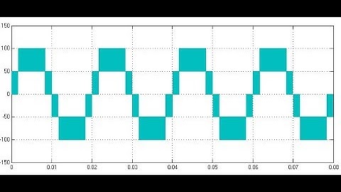 PART-3. MATLAB/SIMULINK FIVE LEVEL CASCADE H BRIDGE SPWM INVERTER