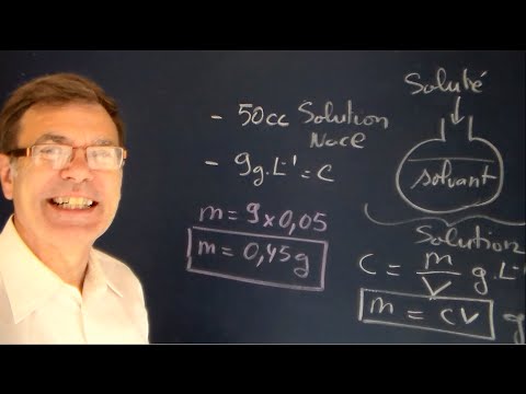 Vidéo: Combien y a-t-il de grammes d'hydroxyde de sodium dans une solution de 2 m ?