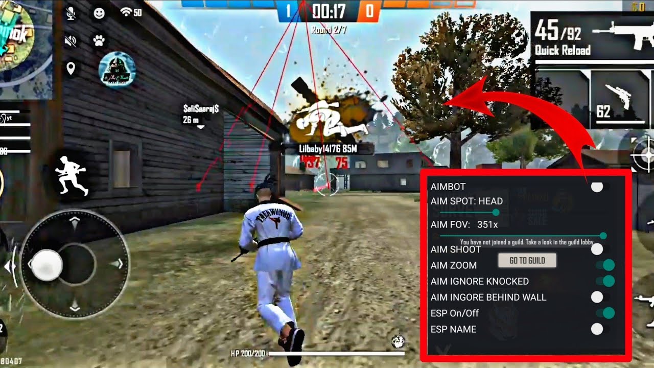 FFH4X APK Mod Menu Free Fire v1.62 Download 2023 - Versi terbaru