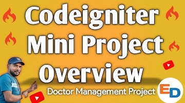 CodeIgniter Mini Project Overview: Creating a Powerful Web Application from Scratch #echodigitech