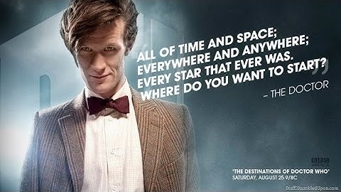 Eleventh Doctor (Matt Smith) Music Video - I am the Doctor