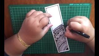PSV TINGKATAN 1 I GARISAN (EKPLORASI SENI) - PENANDA BUKU DOODLE ART