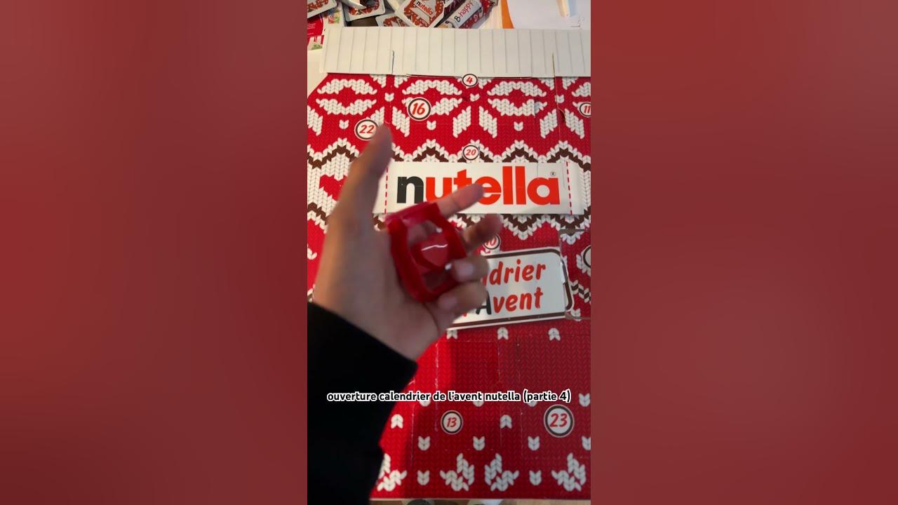 CALENDRIER NUTELLA UNBOXING (partie 4) 