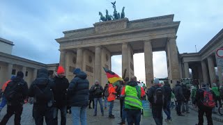 German Farmers arrive in Berlin 15th January 2024