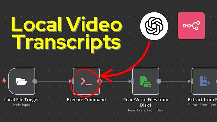 n8n Tutorial: Automatic Free Video Transcriptions with Whisper and n8n