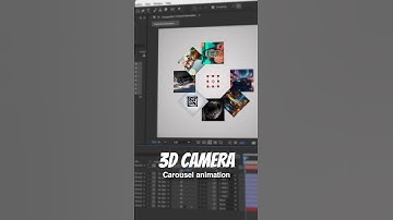 Quick Carousel Animation in After Effects ( Free Source )