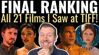 All 21 Films I Saw at TIFF 2025 RANKED!