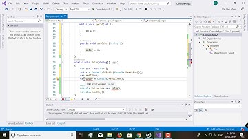شرح C# الدرس الثالث والعشرين Class OOP (public and private)