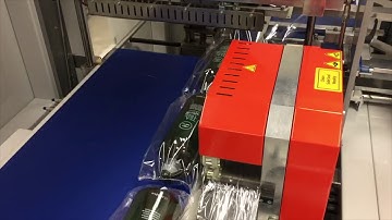 6800CS Side Sealer - Spill Containment of Liquid Containers Packed in Poly Bags