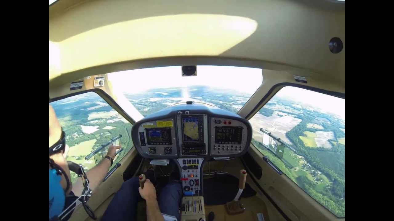 TIME-LAPSE: Flying the CTLS solo cross country - YouTube