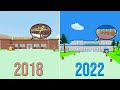 Dude theft wars 2018 vs 2022 4 years later  