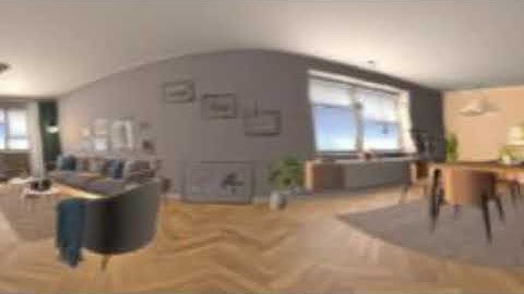 360 Degrees Video Synthesized from Spherical View Synthesis Model.