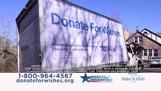 When you donate to America s Thrift Stores Make a Wish Alabama benefits