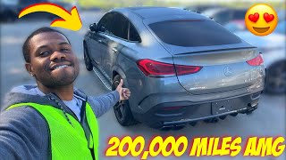 Taking My Chances On This Mercedes Benz GLE 63 S AMG Coupe With 200,000 Miles From Copart