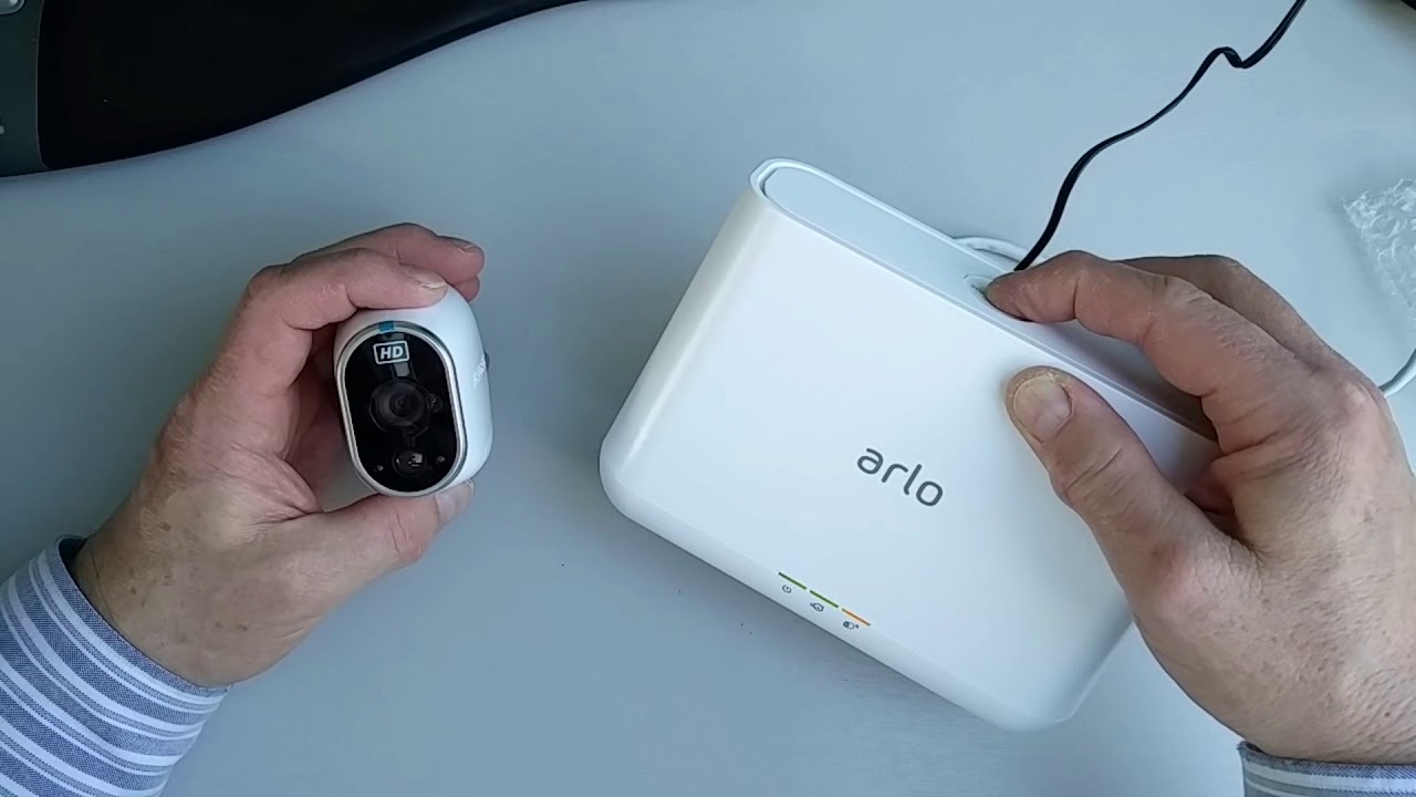 Genre Falde tilbage nikkel Arlo Pro Base Station Unboxing and Setup with Camera - YouTube