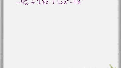 Factoring by Grouping Part 2