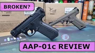 Action army AAP-01c review, unboxing and comparison to the AAP-01 - SPOILER - I got a dud! aap01c