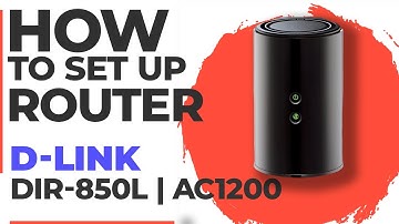 ✅ How to Setup D-LINK DIR-850L | How to Set Up D-Link AC1200 DIR-850L WiFi Router