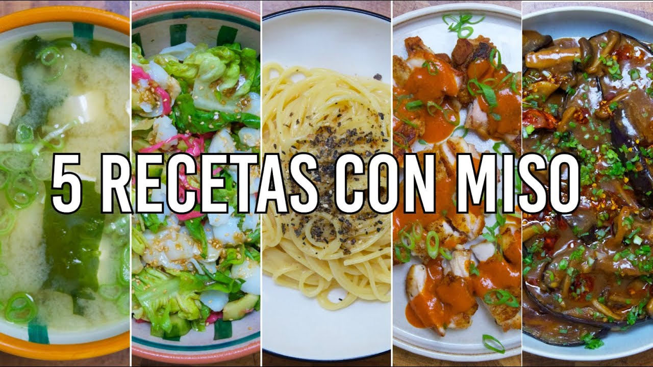 Cómo usar el MISO y cinco recetas